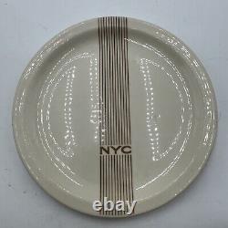 Assiette du motif Mercury de la Syracuse China de la Vtg New York Central Railroad Nyc, 7 1/4 pouces.