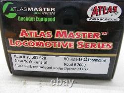 Atlas / Master New York Central H16-44 Locomotive # 7000 Avec Échelle Dccho