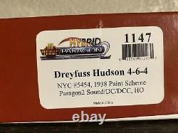 Broadway 1147 Brass Dreyfuss Hudson New York Central 5454 Paragon 2 Sound/dcc