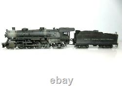 Broadway Limited Ho #108 New York Central 2-8-2 Locomotive Dcc/sound Weathered