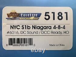 Broadway Limited Tout neuf Non ouvert NYC S-1B Niagara #6016 4-8-4 avec Son