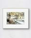 Central Park 7x5 Peinture Aquarelle New York D&eacute;coration Murale Paysage Urbain