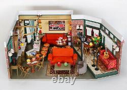 Diy Miniature Dollhouse Kit New York Central Perk Friends Set Livraison Gratuite
