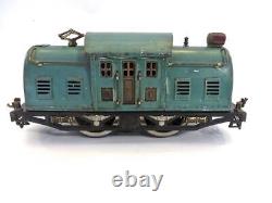 Ensemble Lionel Standard Gauge d'avant-guerre : Moteur 10E et 3 voitures de voyageurs 332, 339, 341