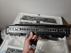 Ensemble de 5 voitures de voyageurs Mth New York Central (TT Gray) 70' ABS Madison 20-4026