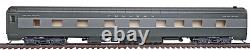 Ensemble de neuf wagons du train de luxe du 20e siècle de la ville de New York (1948) Walthers 932-9310/1/2/3/4/5/6/7/8 NYC