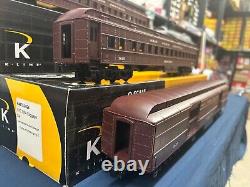 Ensemble de passagers lourds K-line New York Central 25e anniversaire de 5 voitures K-4470B