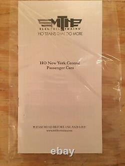 Ho Mth New York Central (empire State Express) 5 Voitures Passenger Set Nyc