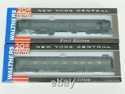 Ho Scale Walthers Nyc New York Central 20th Century Limited 9-car Passenger Set