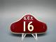 In French: Insigne De Casquette B55 Du Terminal Grand Central (gct) Des Chemins De Fer De New York (nyc) Obsolètes