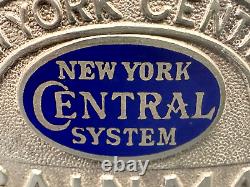 Insigne de chapeau de cheminot de la New York Central System Ny Central B51 de collection