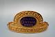 Insigne De Chapeau Du Sous-maître De La Gare De Ny Central Du Système Central De New York Vintage