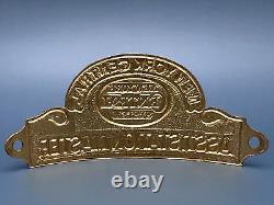 Insigne de chapeau du sous-maître de la gare de Ny Central du système central de New York vintage