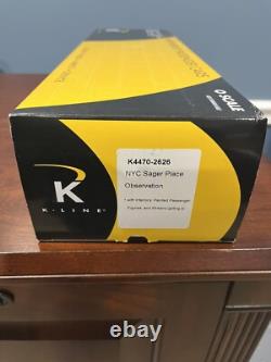 K-Line New York Central Voiture de Passagers K4470-2626 Sager Place