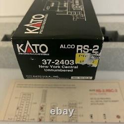 Kato 37-2403 HO New York Central ALCO RS-2 Moteur Diesel (non numéroté) LN/Box