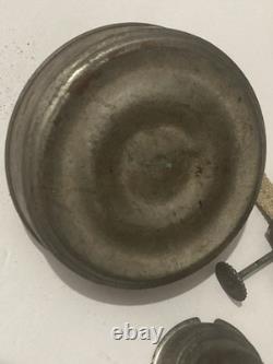 Lanterne du New York Central Railroad avec globe rouge, brevet 192, Dietz