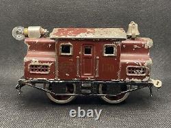 Lionel 150 Vintage O Gauge New York Central Locomotive Électrique 0-4-0 (Rouge Foncé)