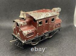 Lionel 150 Vintage O Gauge New York Central Locomotive Électrique 0-4-0 (Rouge Foncé)