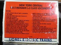 Lionel #18009 New York Central 4-8-2 Mohawk L-3 Classe Loco Et Appel D'offres