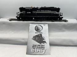 Lionel #18563 O Gauge New York Central #2380 Gp-9 Diesel Tmcc Railsounds  		<br/> <br/>Lionel #18563 O Calibre New York Central #2380 Gp-9 Diesel Tmcc Railsounds