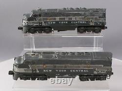 Lionel 2333 Vintage O New York Central F3 Aa Ensemble De Locomotives Diesel