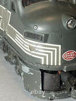 Lionel 2354 Vintage O New York Central Ab Locomotive Diesel. Notre Numéro X1577