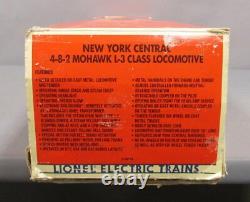 Lionel 6-18009 Mohawk Central De New York 4-8-2 L-3 Locomotive À La Vapeur & Tender Ln