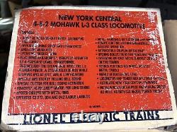 Lionel 6-18009 New York Central 4-8-2 Mohawk L-3 Locomotive/tender O Scale Train	
	<br/>
	<br/>Translation: Lionel 6-18009 New York Central 4-8-2 Mohawk L-3 Locomotive/tender Train à l'échelle O