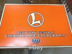 Lionel 6-18045 New York Central 777 Commodore Vanderbilt Tmcc & Railsounds
