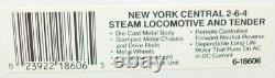 Lionel 6-18606 O Gauge New York Central 2-6-4 Locomotive À Vapeur Et Appel D'offres #8606