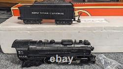 Lionel 6-28044 NYC New York Central Hudson Steam Engine #5412 Testé avec Vidéo