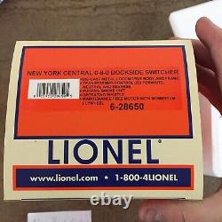 Lionel 6-28650 New York Central 0-6-0 Dockside Switcher #x-8688 O Gauge Nouveau R254
