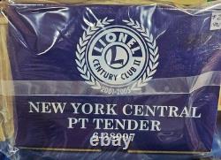 Lionel 6-38097 Tender PT New York Central Century Club II / NEUF
