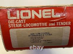 Lionel 6-8516 Tested New York Central Steam Engine & Tender 6-8516 Ob Ln