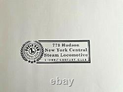 Lionel 773 Hudson 4-6-4 Steam Locomotive Century Club New York Central