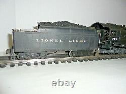 Lionel 773 Hudson Locomotive Mint And Whistle Tender O Gauge D’après-guerre Vintage