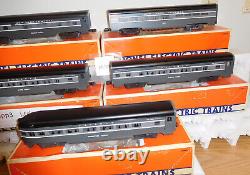 Lionel 9596 9597 9598 7207 New York Central 15'' Train De Voyageurs En Aluminium 5 Voitures