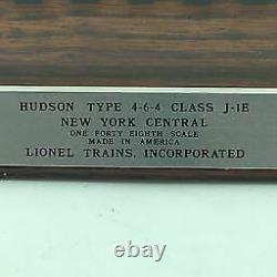 Lionel New York Central 1-700e 4-6-4 Hudson Loco & Tender 6-18005 & Display Case