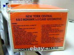 Lionel New York Central 4-8-2 Mohawk L-3 Classe Locomotive À Vapeur 18009