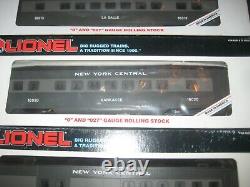 Lionel O Ga. 5 Voiture New York Central Car Set, Vista Dome, Coach 6-16019