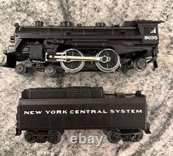 Lionel O Gauge 8635 locomotive à vapeur du système central de New York avec tender Trainsounds