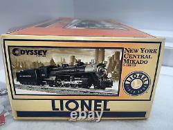 Lionel Odyssey TMCC 6-18079 New York Central Mikado 2-8-2 Steam Used O 1967 NYC<br/>  
<br/>Traduction en français : Lionel Odyssey TMCC 6-18079 New York Central Mikado 2-8-2 à vapeur d'occasion O 1967 NYC