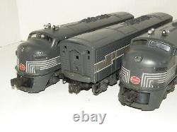 Lionel PW 2354 NYC New York Central F3 ABA Ensemble Diesel C7 1953-55