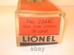 Lionel Post-guerre 2344c New York Central F3 B Unité Non Alimentée Ob 1950-52
