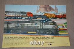Lionel Postwar O Gauge New York Central F3 Diesel Aa Vintage Original 2344 Train