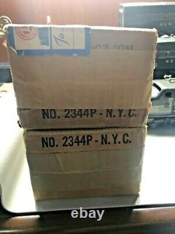 Lionel Vintage Pw Rare No. 2344 New York Central F-3 Aba Set + No. 2344c B Unité