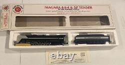 Locomotive HO Scale Bachman 41-540-20 avec tender Niagara 4-8-4 & tender de 52' NOS