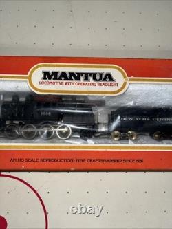 Locomotive Mantua 322-22 New York Central Camelback 1608 avec phare fonctionnel