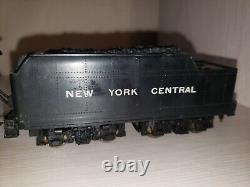 Locomotive à vapeur Vintage en métal New York Central 6096 avec wagon de charbon