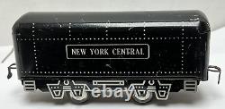 MARX O-GAUGE TRAIN DE PASSAGERS DE NEW YORK CENTRAL LOCO AVEC TENDER ET (2) VOITURES 245 ET 246